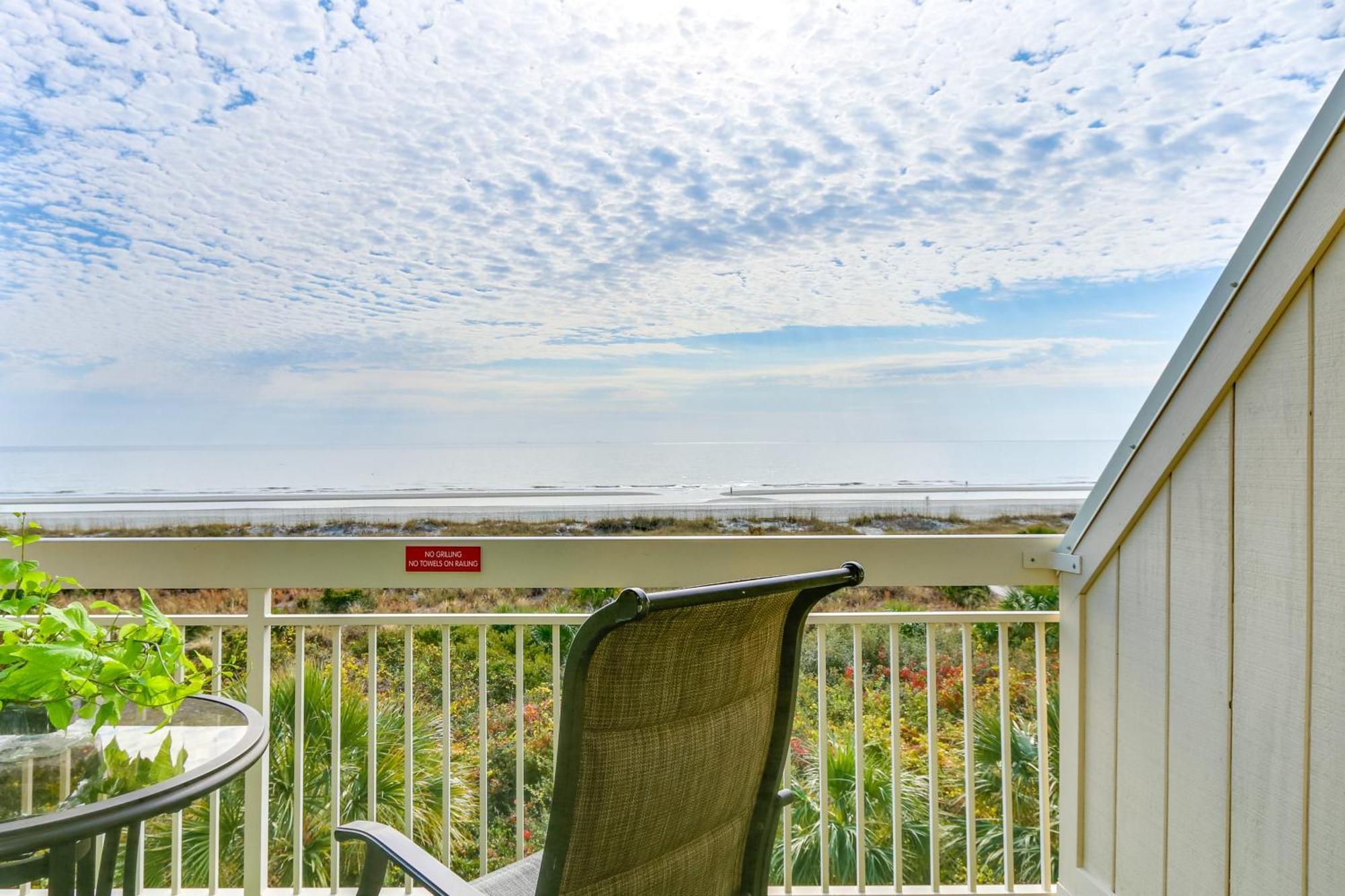 Breakers Oceanfront Getaway With Amazing View And Pool Villa Hilton Head Island Eksteriør billede